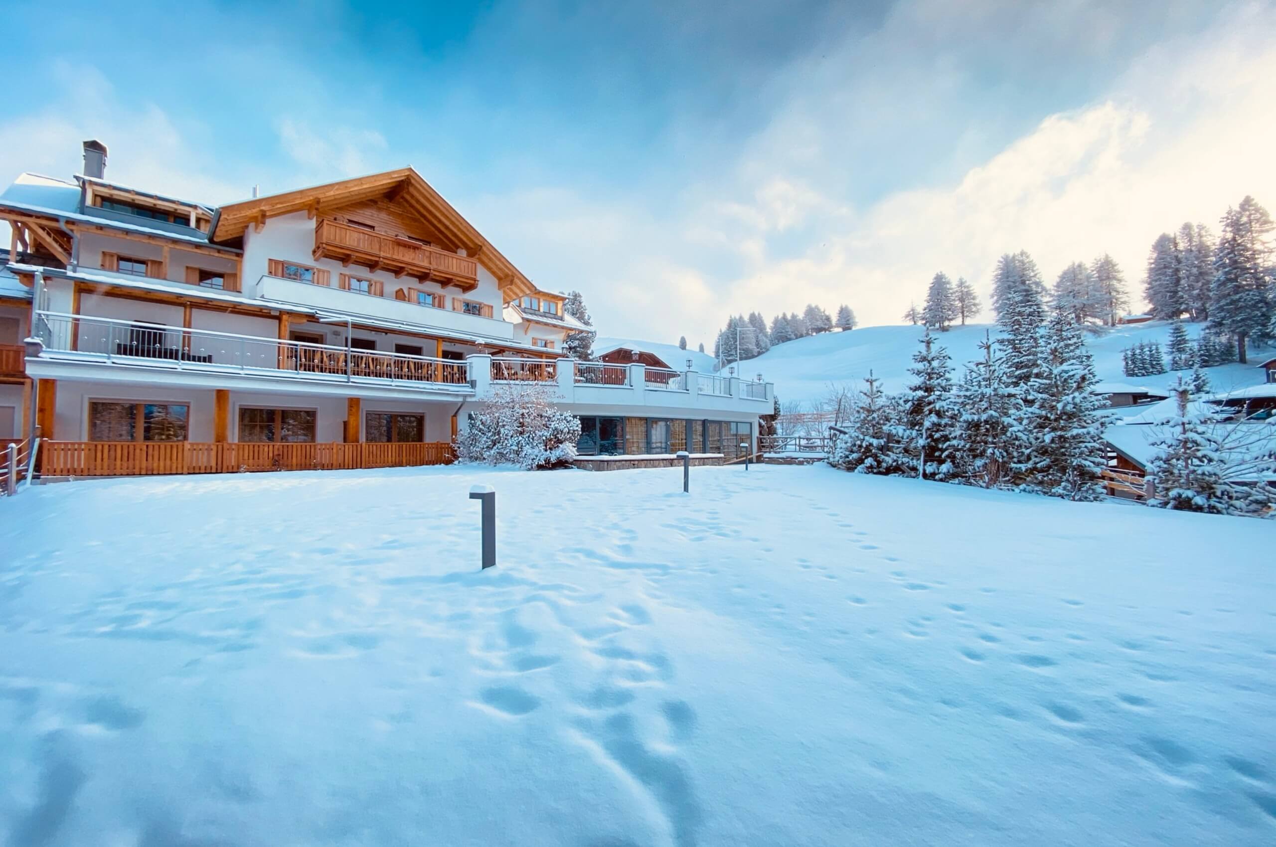 Hotel Monte Piz inverno Winter
